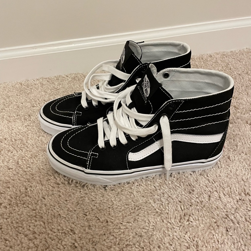 Black High Top Vans